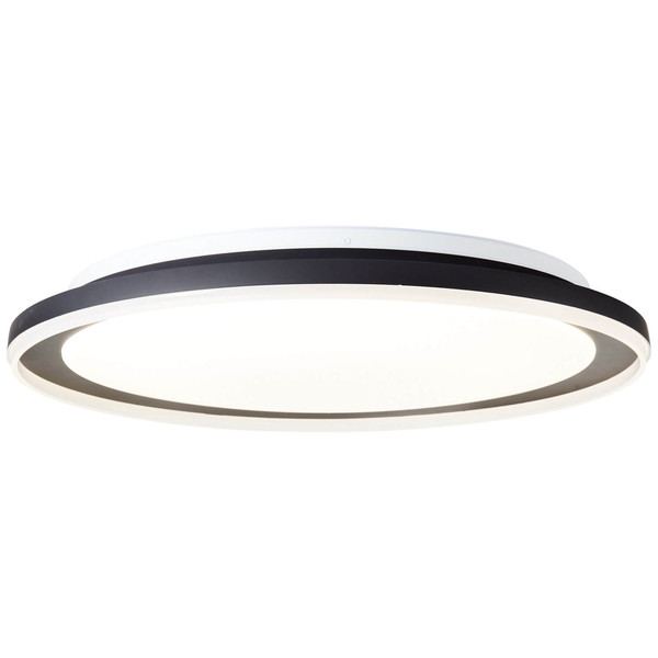 Brilliant Pederson LED Deckenleuchte 55cm 60W Schwarz Nachtlicht, Timer G99754/06
