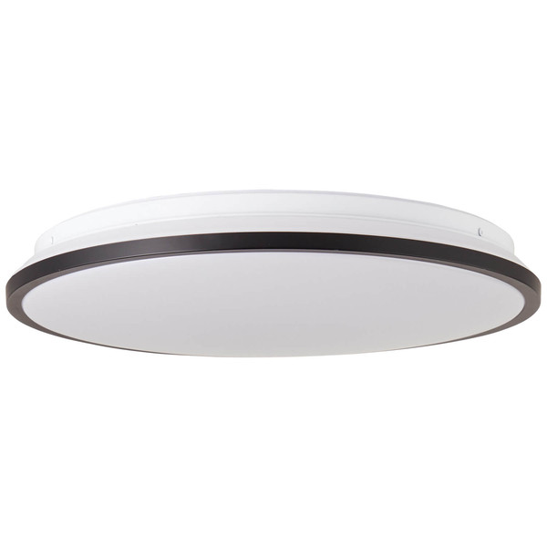 Brilliant Heida LED Deckenleuchte 39cm 24W Schwarz Memory Funktion, Nachtlicht G99776/06