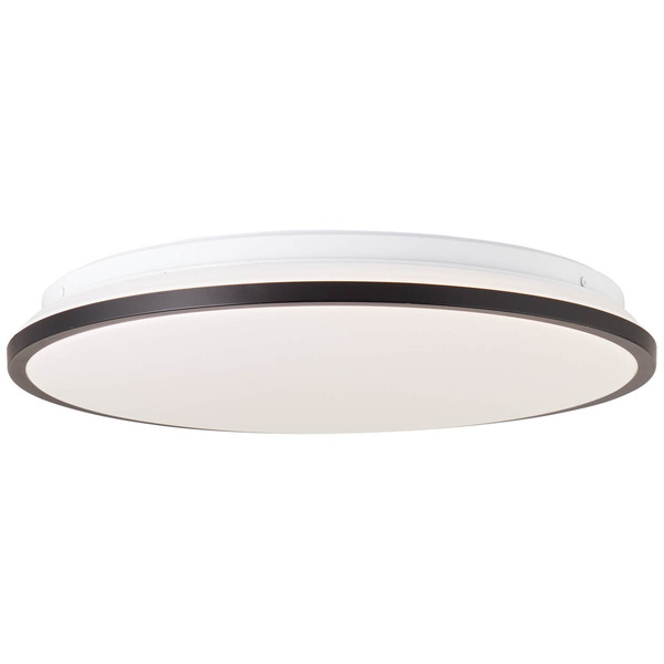 Brilliant Heida LED Deckenleuchte 39cm 24W Schwarz Memory Funktion, Nachtlicht G99776/06
