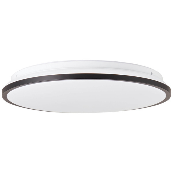 Brilliant Heida LED Deckenleuchte 39cm 24W Schwarz Memory Funktion, Nachtlicht G99776/06