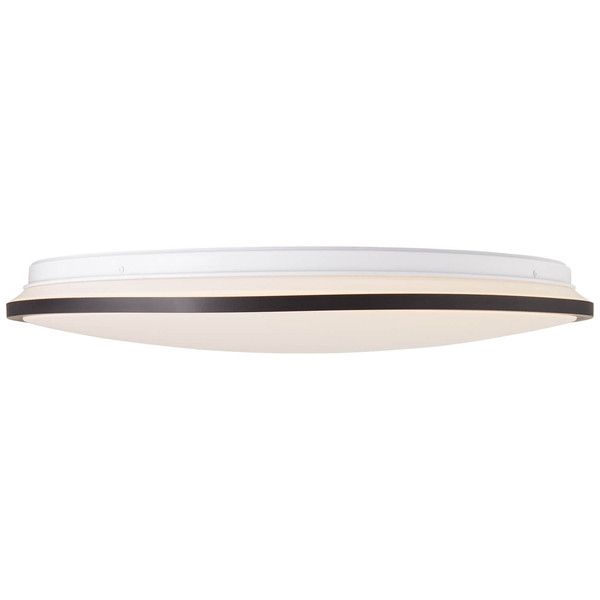 Brilliant Heida LED Deckenaufbau-Paneel 48cm 30W Schwarz Memory Funktion, Nachtlicht G99786/06