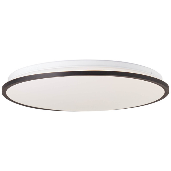 Brilliant Heida LED Deckenaufbau-Paneel 48cm 30W Schwarz Memory Funktion, Nachtlicht G99786/06