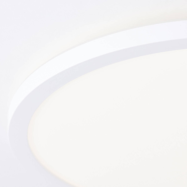 Brilliant Milton LED Deckenaufbau-Paneel 29cm 18W Neutralweiß Weiß G99874A05