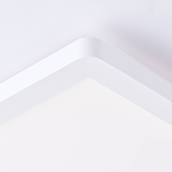Brilliant Milton LED Deckenaufbau-Paneel 42x42cm 24W Neutralweiß Weiß G99877A05