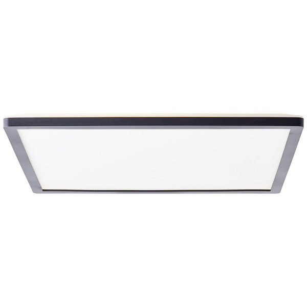 Brilliant Milton LED Deckenaufbau-Paneel 42x42cm 24W Neutralweiß Schwarz Weiß G99877A76