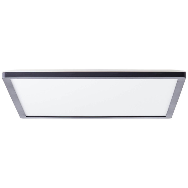 Brilliant Milton LED Deckenaufbau-Paneel 42x42cm 24W Neutralweiß Schwarz Weiß G99877A76