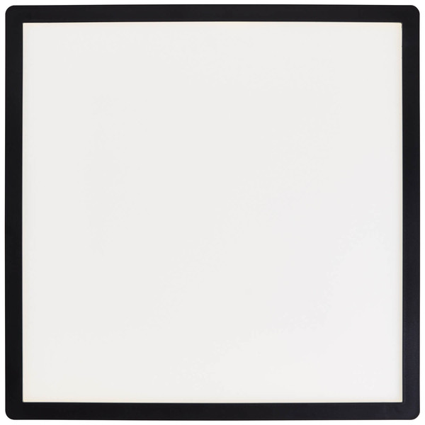Brilliant Milton LED Deckenaufbau-Paneel 42x42cm 24W Neutralweiß Schwarz Weiß G99877A76
