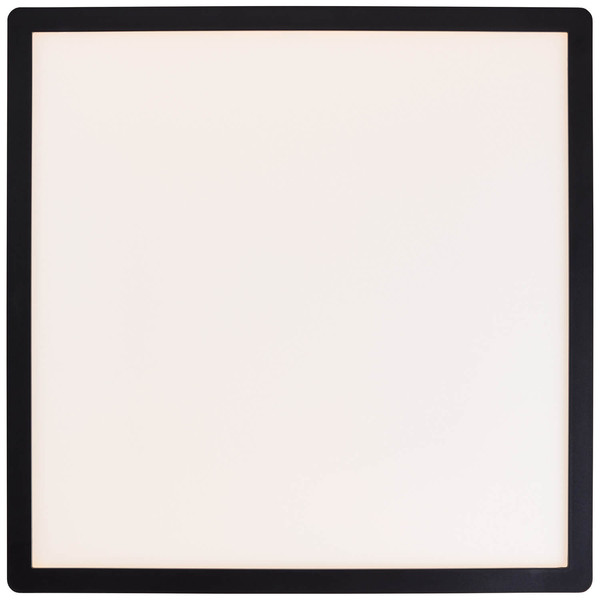 Brilliant Sorell LED Deckenaufbau-Paneel 42x42cm 24W Schwarz Weiß Memory Funktion, Nachtlicht, Timer G99881A76