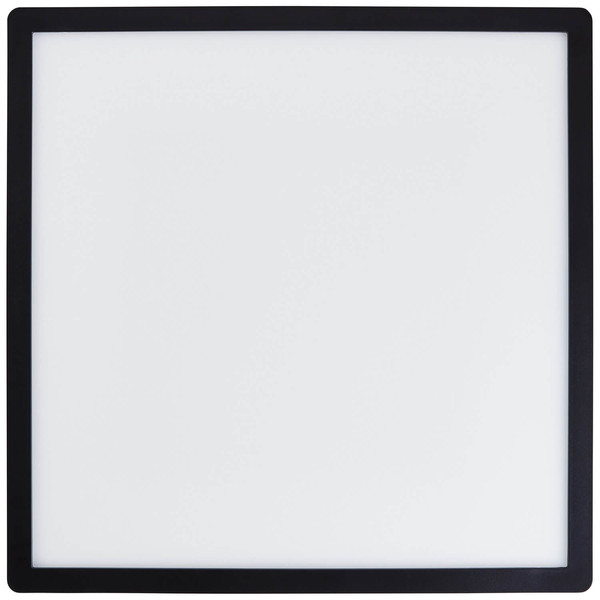 Brilliant Sorell LED Deckenaufbau-Paneel 42x42cm 24W Schwarz Weiß Memory Funktion, Nachtlicht, Timer G99881A76