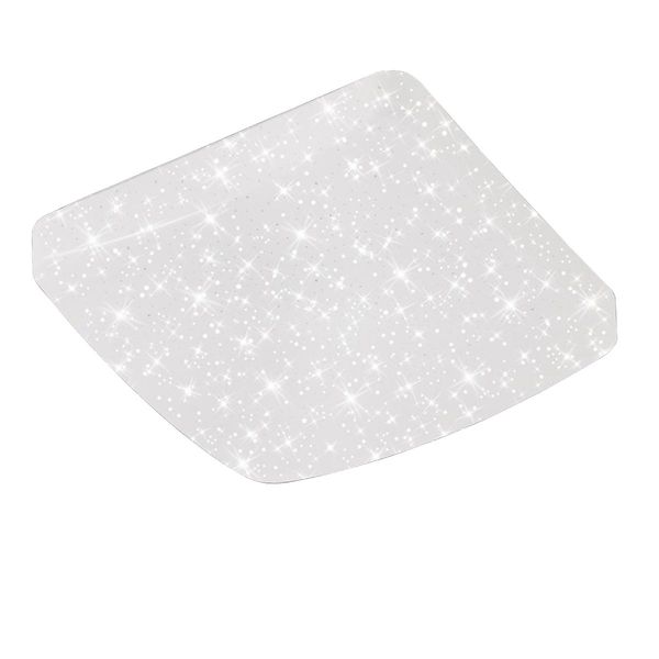 Briloner ELIPSO LED Deckenleuchte Sternendekor 18W Weiß Neutralweiss