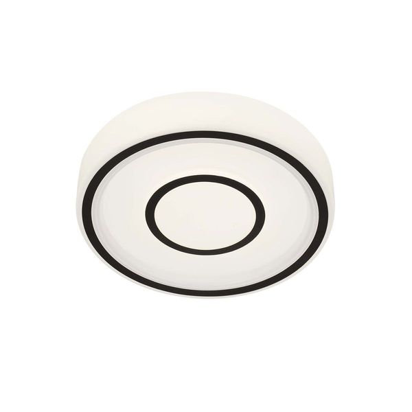 Briloner SIRKEL LED Deckenleuchte 12W Schwarz Neutralweiss