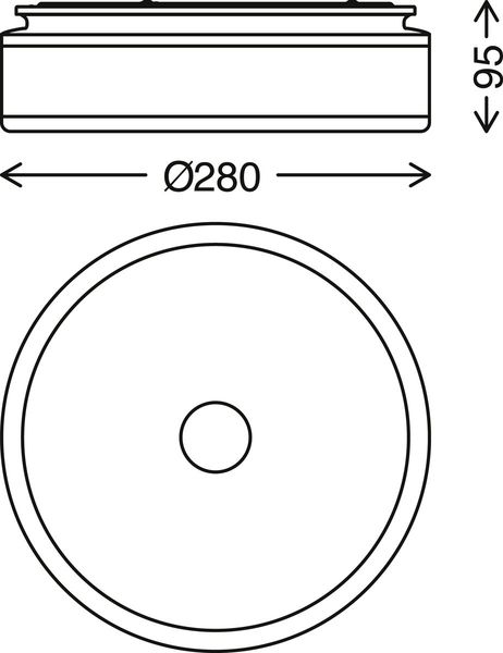 Briloner BLOCK LED Deckenleuchte 12W Schwarz/Weiß Neutralweiss