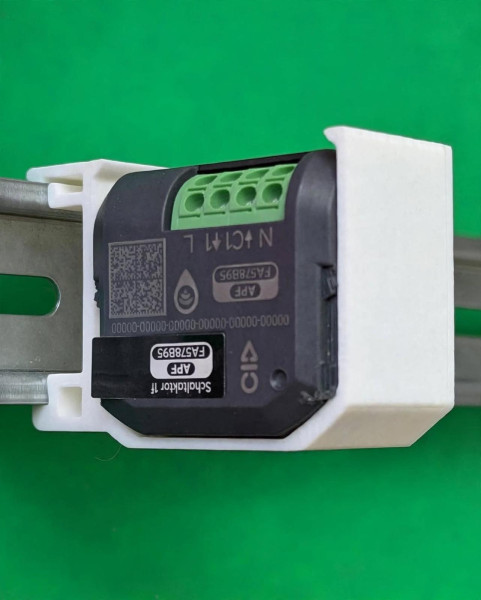 SOIXX Hutschienenhalter für Busch-Jaeger Smart Home Aktor DIN Hutschiene Halter