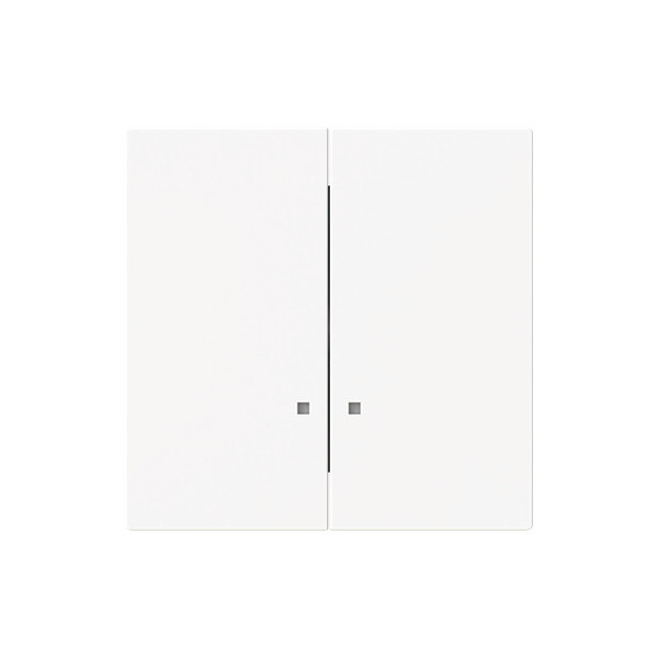 Busch-Jaeger Wippe mit kleiner transparenter Kalotte für Schalter/Taster, zweiteilige Wippe 2CKA001751A3306 1785 K-44M