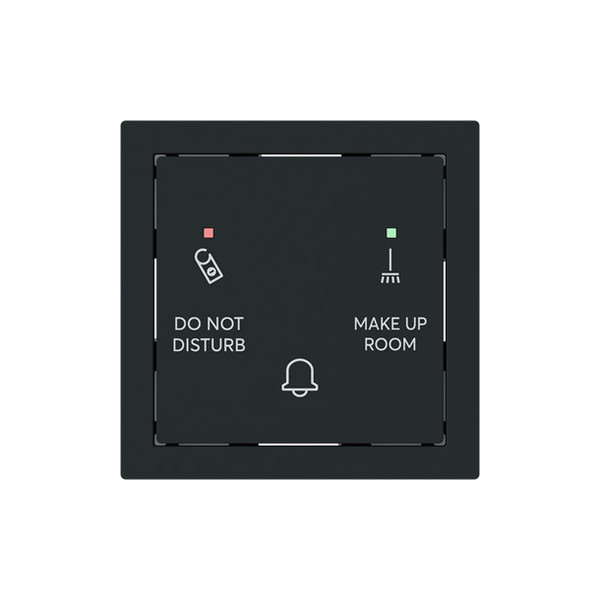 Busch-Jaeger Klingeltaster DND/MUR mit Bedruckung DND/MUR Flureinheit 24V 2CKA001751A3324 2059 UC-45M