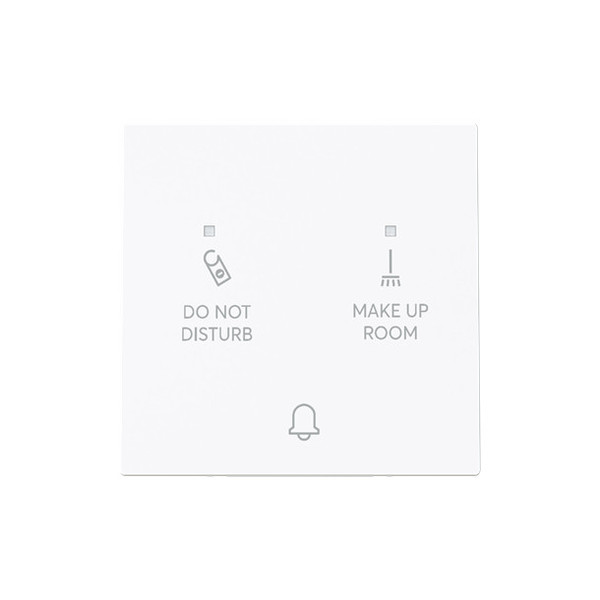 Busch-Jaeger Klingeltaster DND/MUR Flureinheit 230V mit Bedruckung und Leuchtdioden 2CKA001751A3405 2029 UC-44G