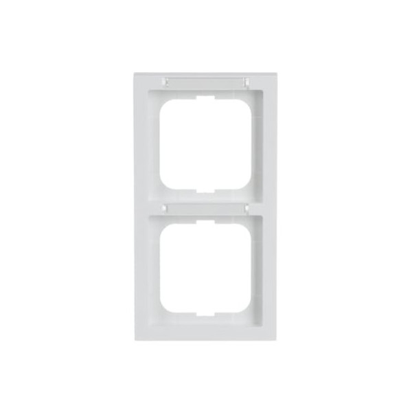 Busch-Jaeger Abdeckrahmen 2-fach Rahmen mit Beschriftungsfeld future linear 2CKA001754A4365 1722-184 NSK