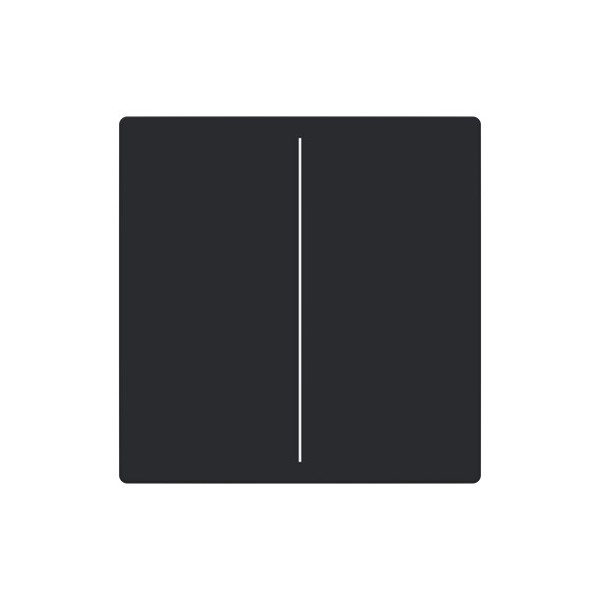 Busch-Jaeger Abdeckung, 2-fach für Keypad Format 63 - solo/future LFW/A.2.63.11-885 2CKA006199A0055 LFW/A.2.63.11-885