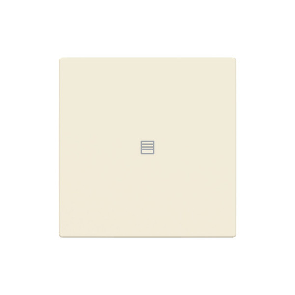 Busch-Jaeger Abdeckung als Taster 1-fach mit Symbol Jalousie Format 63 - solo/future 2CKA006199A0083 LFJT/A.1.63.11-82