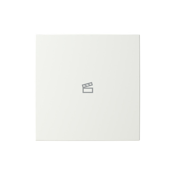 Busch-Jaeger Abdeckung als Taster 1-fach Symbol Szene Busch-balance SI 2CKA006199A0169 LFST/A.1.55.11-914