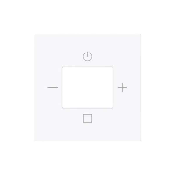 Busch-Jaeger Zentralscheibe mit Aufdruck Busch-Radio studioweiß - Busch-art linear 2CKA008200A0285 8252-44G-101