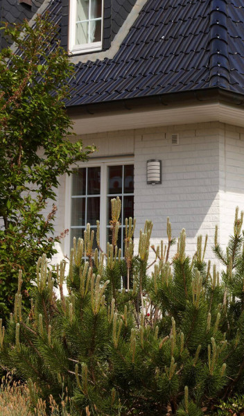 CMD LED Wandaußenleuchte 12W Warmweiss IP44 Anthrazit Made in Germany CMD-16/1/LED