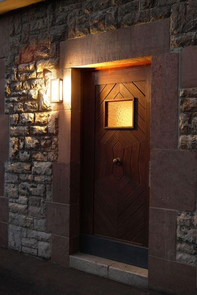 CMD Wandaußenleuchte E27 IP44 Edelstahl Bewegungsmelder Made in Germany CMD-28/BM