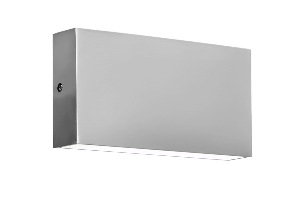 CMD LED Wandaußenleuchte 2x5W Warmweiss IP54 Edelstahl CMD-9071