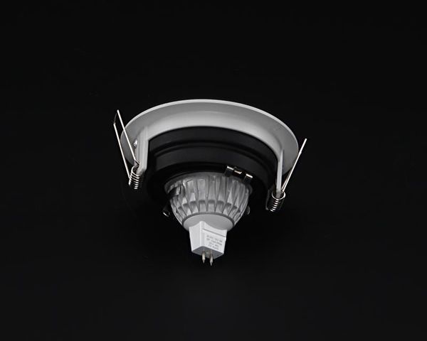 Deko-Light Deckeneinbauring, Enif, Signalweiß, 12V, GU5.3 MR16, max. 35W 110007
