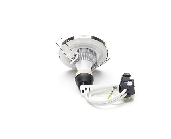 Deko-Light Deckeneinbauring, Alcor, silber, GU10, max. 35W, IP54 110014