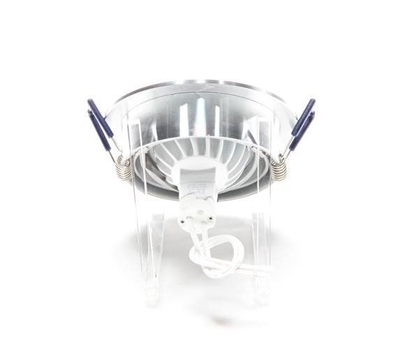 Deko-Light Deckeneinbauring, silber, matt, 12V, GU5.3 MR16, max. 50W 110222