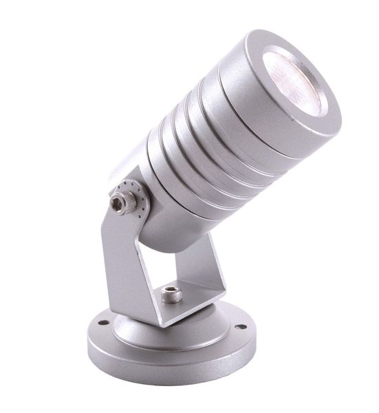 Deko-Light Boden- / Wand- / Deckenleuchte Mini II CW, Kaltweiß, silber, IP65/IP44 131006