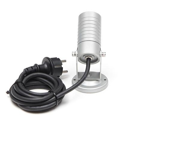 Deko-Light Boden- / Wand- / Deckenleuchte Mini II CW, Kaltweiß, silber, IP65/IP44 131006