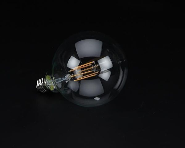Deko-Light Leuchtmittel, Filament E27 G125 2700K, Warmweiß, 300°, E27, 85W 180067