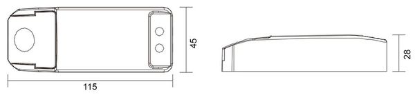 Deko-Light Netzgerät, BASIC, DIM, CV, HALOGEN, Ultra105, dimmbar, 0-105W 180529