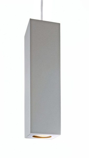 Deko-Light Pendelleuchte Squad, GU10, max. 50W, Alu, Silber 299364