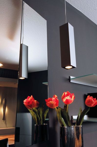 Deko-Light Pendelleuchte Squad, GU10, max. 50W, Alu, Silber 299364