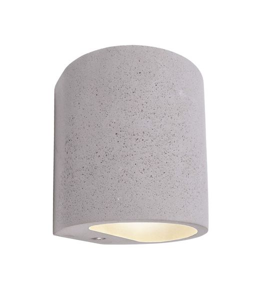 Deko-Light Wandaufbauleuchte Sabik, G9, max. 25W, Beton, grau 341175