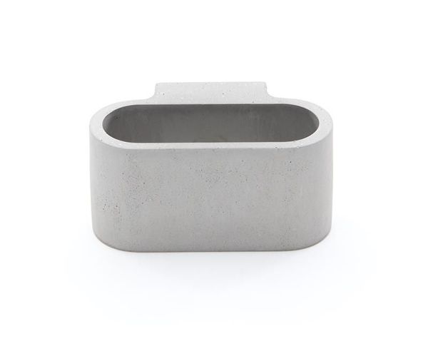 Deko-Light Wandaufbauleuchte Atria, G9, 25W, Beton, grau 341176