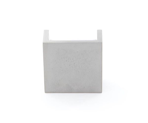 Deko-Light Wandaufbauleuchte Quinta II, Warmweiß, Beton, grau 341180