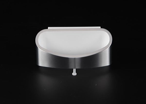 Deko-Light Wandaufbauleuchte Acamar, Warmweiß, silber 341195