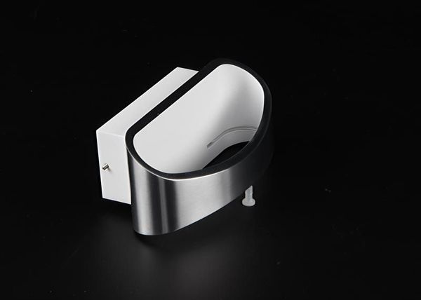 Deko-Light Wandaufbauleuchte Acamar, Warmweiß, silber 341195