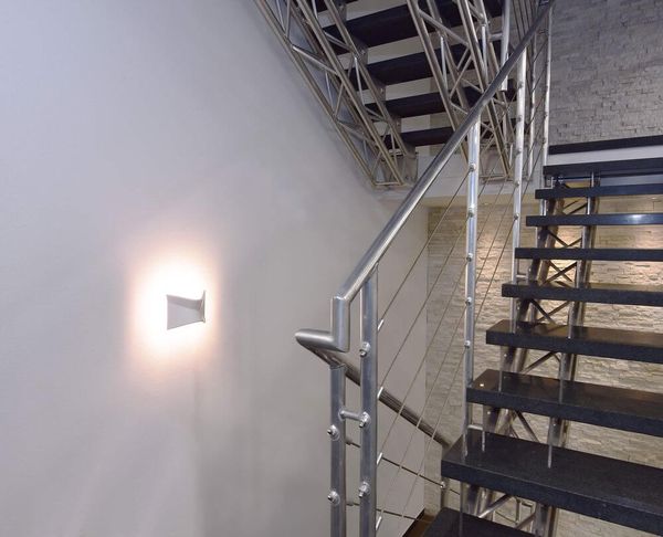 Deko-Light Wandaufbauleuchte FLY I, Warmweiß, Gips, Weiß, überstreichbar 341222