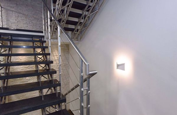 Deko-Light Wandaufbauleuchte FLY II, Warmweiß, Gips, Weiß, überstreichbar 341224