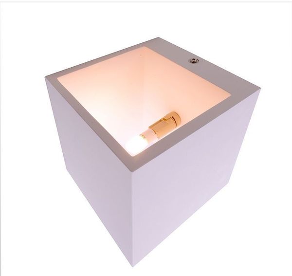 Deko-Light Wandaufbauleuchte Olga, G9, max. 40W, Gips, Weiß, überstreichbar 341225