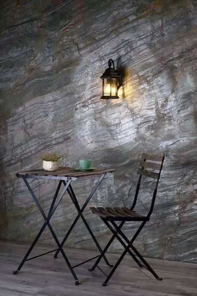 Deko-Light Wandaufbauleuchte Saiph, E27, max. 60W, Alu, Schwarz, IP23 341244