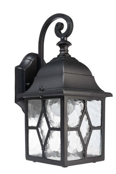 Deko-Light Wandaufbauleuchte Sargas, E27, max. 60W, Alu, Schwarz, IP23 341245