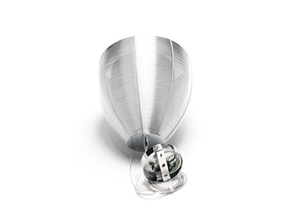 Deko-Light Pendelleuchte Filo Big Mob, E27, max. 60W, Metall, silber 342027