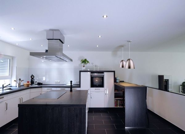 Deko-Light Pendelleuchte Bell, E27, max. 40W, Metall, silber, satiniert 342053