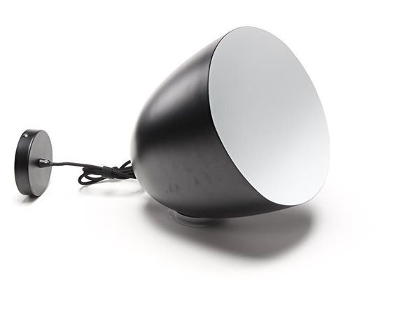 Deko-Light Pendelleuchte Bell, E27, max. 40W, Metall, schwarz 342054